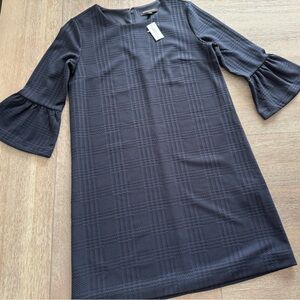 Banana Republic Navy Textured Dress